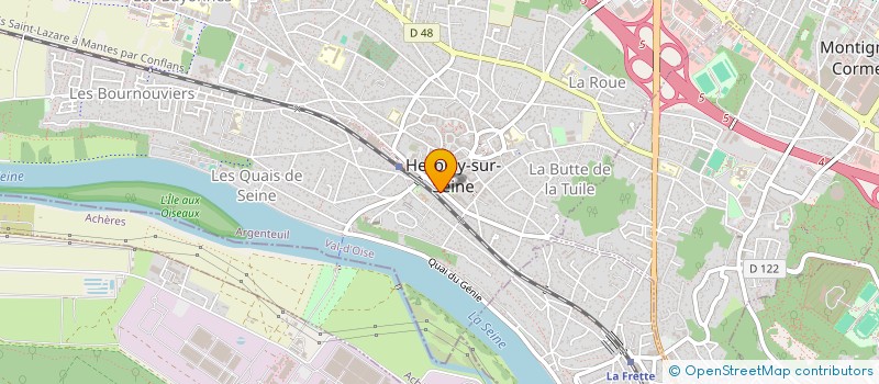 localisation de l'entreprise SYLOGICIS CONSULTING  HERBLAY-SUR-SEINE