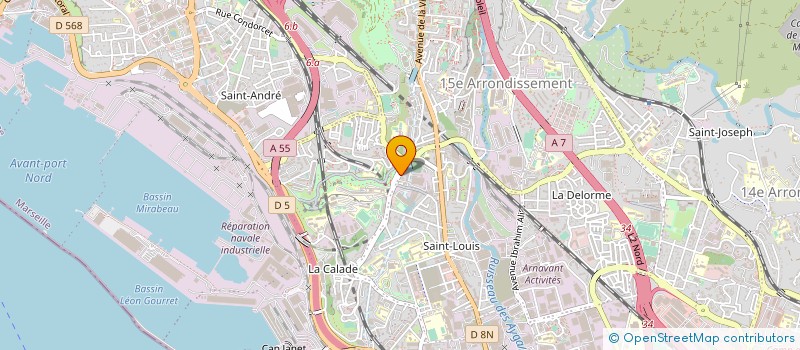 localisation de l'entreprise SYLOLI à MARSEILLE