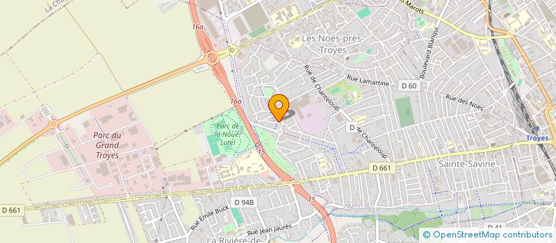 localisation de l'entreprise SYLOLI  SAINTE-SAVINE