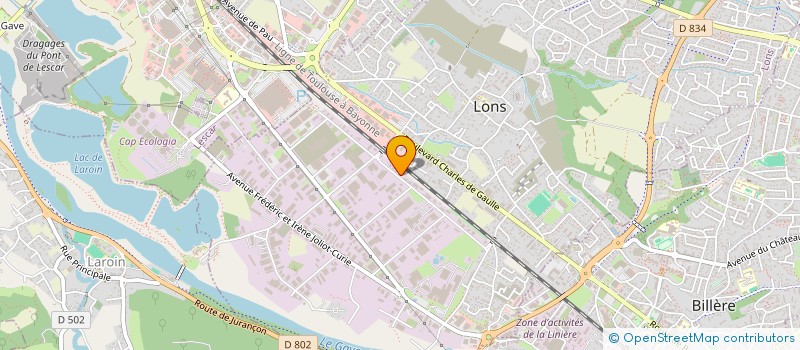 localisation de l'entreprise SYLONS à LONS