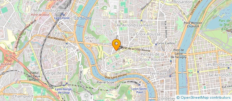 localisation de l'entreprise SYLORUS SCIENTIFIC à LYON