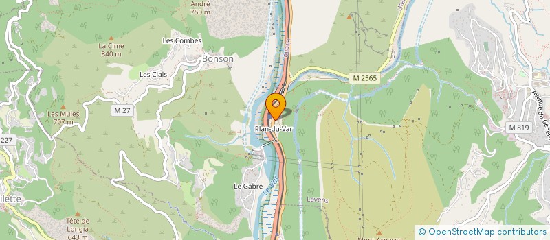 localisation de l'entreprise SYLOSA  LEVENS