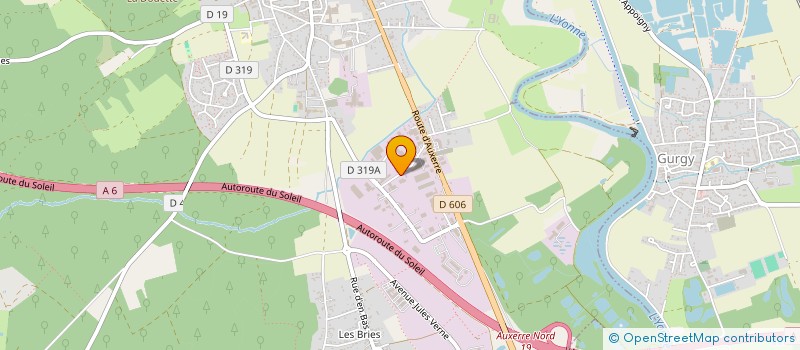 localisation de l'entreprise SYLOUP  APPOIGNY