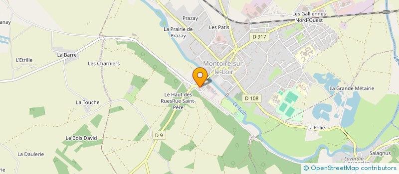 localisation de l'entreprise SYLPA  MONTOIRE-SUR-LE-LOIR