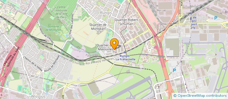 localisation de l'entreprise SYLPA GROUPE à RUNGIS