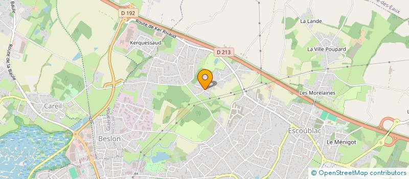 localisation de l'entreprise SYLPADYVES  LA BAULE-ESCOUBLAC