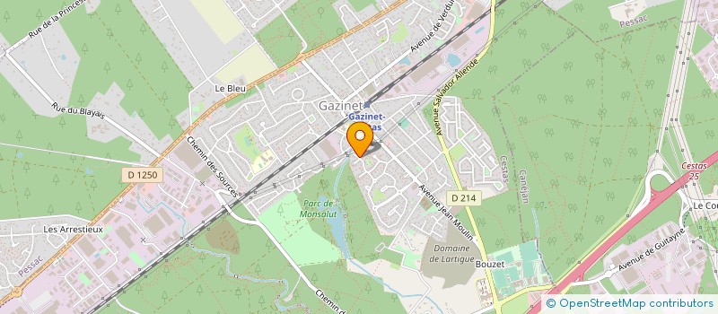 localisation de l'entreprise SYLPHE IMAGES à CESTAS