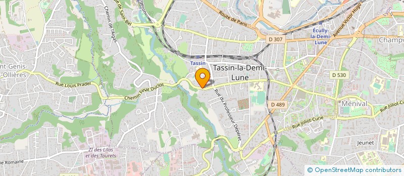 localisation de l'entreprise SYLPHI  LYON