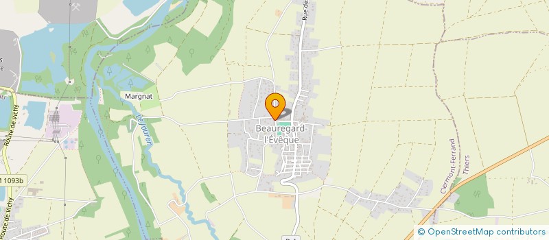 localisation de l'entreprise SYLPHI 635  BEAUREGARD-L'EVEQUE