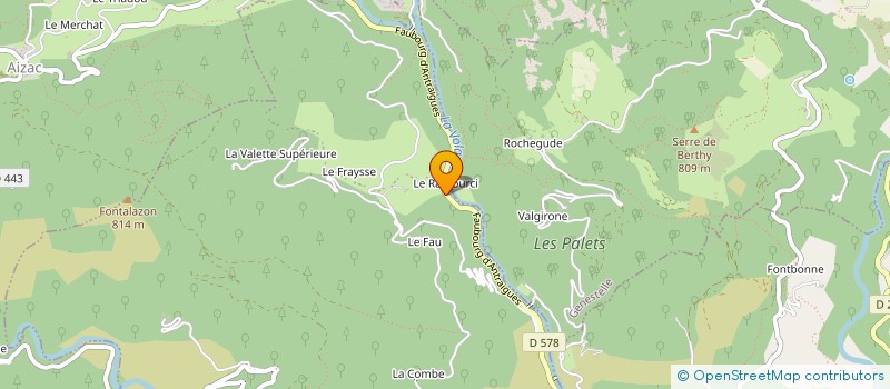 localisation de l'entreprise SYLRIUS à VALLEES-D'ANTRAIGUES-ASPERJOC