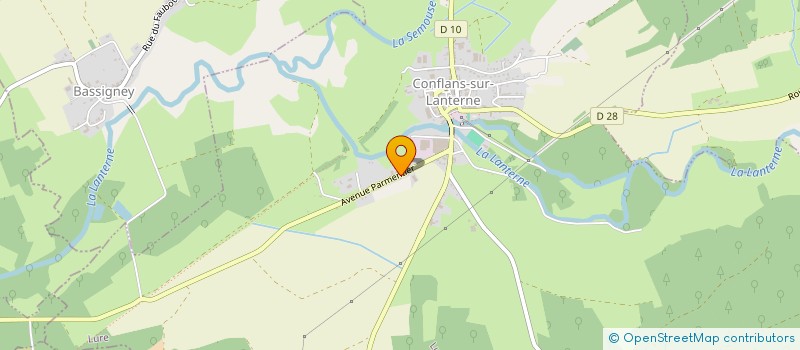 localisation de l'entreprise SYLROD AUTO à CONFLANS-SUR-LANTERNE