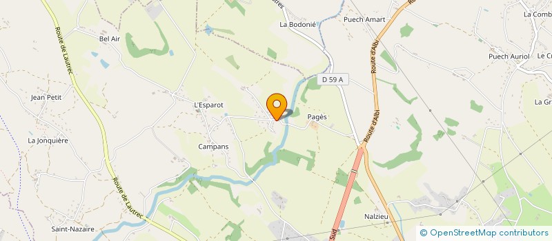 localisation de l'entreprise SYLT IMMO à CASTRES