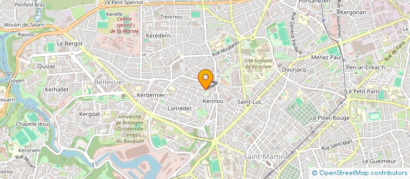 localisation de l'entreprise SYLTIX à BREST