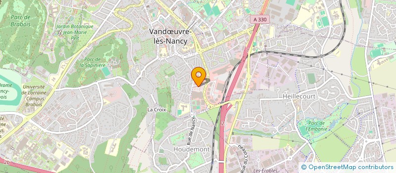 localisation de l'entreprise SYLU  VANDUVRE-LES-NANCY