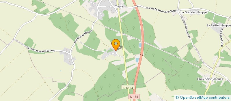 localisation de l'entreprise SYLV'INTERIEURS  MARCILLY-LA-CAMPAGNE