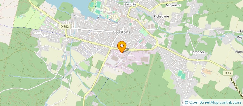 localisation de l'entreprise SYLVA CONSULTANT à SOUSTONS