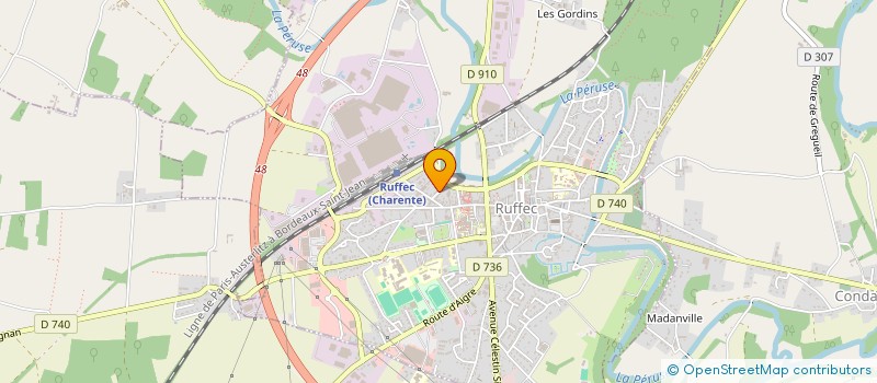 localisation de l'entreprise SYLVA INVEST  CONDAC