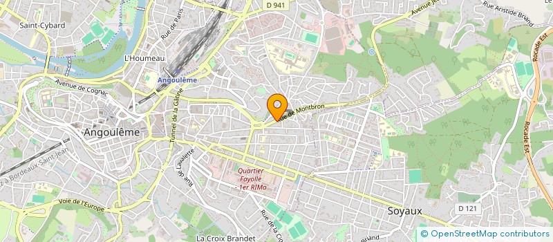 localisation de l'entreprise SYLVA SERVICES à ANGOULEME