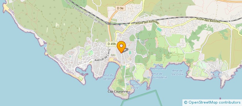 localisation de l'entreprise SYLVABELLE à MARTIGUES