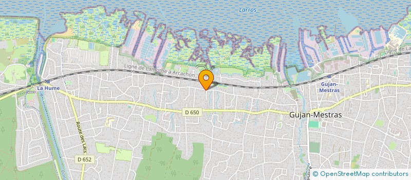 localisation de l'entreprise SYLVABELLE  GUJAN-MESTRAS