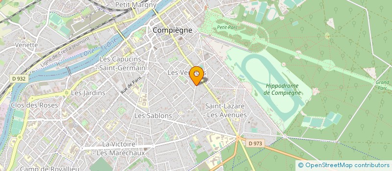 localisation de l'entreprise SYLVABOIS à COMPIEGNE