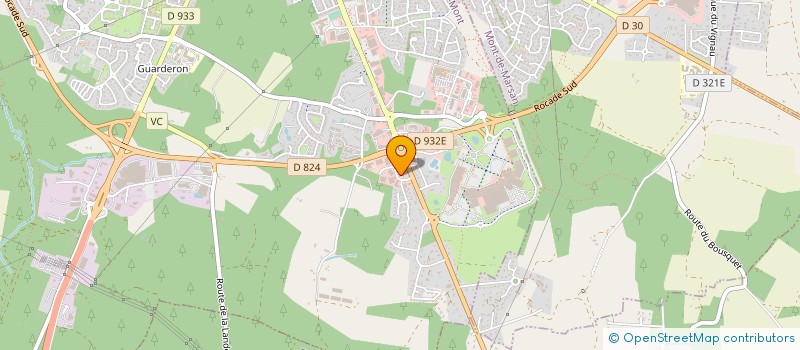 localisation de l'entreprise SYLVAE à SAINT-PIERRE-DU-MONT