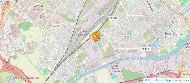 localisation de l'entreprise SYLVAGREG REHABILITATION  LILLE