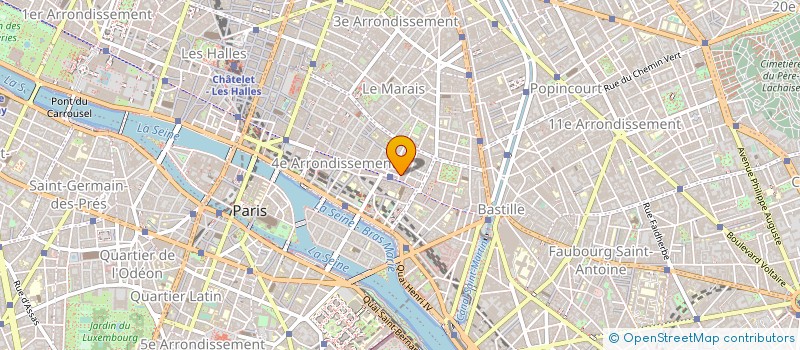 localisation de l'entreprise SYLVAIN à PARIS