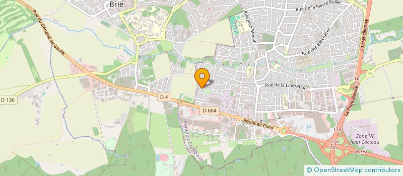 localisation de l'entreprise SYLVAIN APPLICATIONS à PONTAULT-COMBAULT