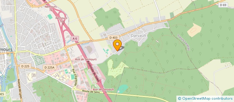 localisation de l'entreprise SYLVAIN BAUER  DARVAULT