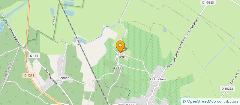 localisation de l'entreprise SYLVAIN CARRELAGE & CREATION  QUEYRAC