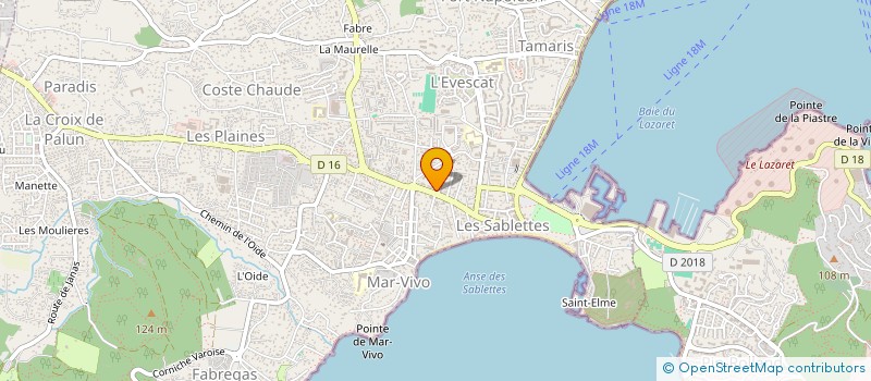localisation de l'entreprise SYLVAIN DE SANTA à LA SEYNE-SUR-MER