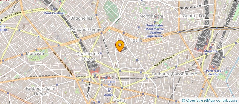 localisation de l'entreprise SYLVAIN DESBOS ENQUETES (SDE) à PARIS