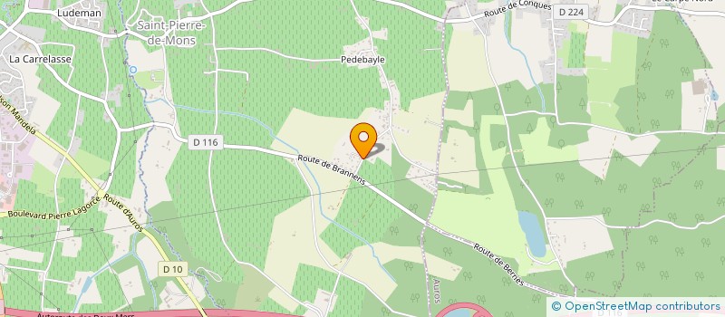 localisation de l'entreprise SYLVAIN DUMON AGEN  SAINT-PIERRE-DE-MONS