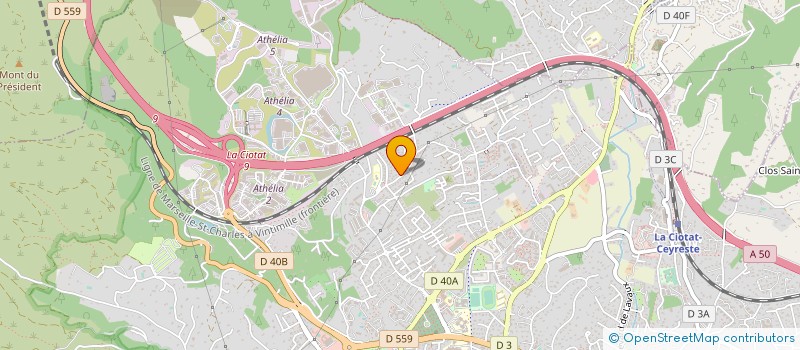 localisation de l'entreprise SYLVAIN ESSAYAN CONSEIL IMMOBILIER  LA CIOTAT