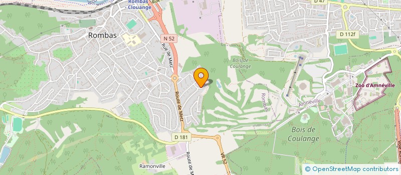 localisation de l'entreprise SYLVAIN FALVO à ROMBAS