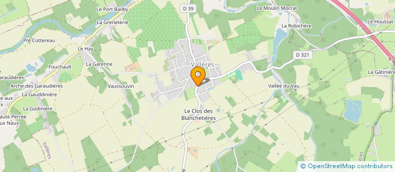 localisation de l'entreprise SYLVAIN FINANCES  VALLERES