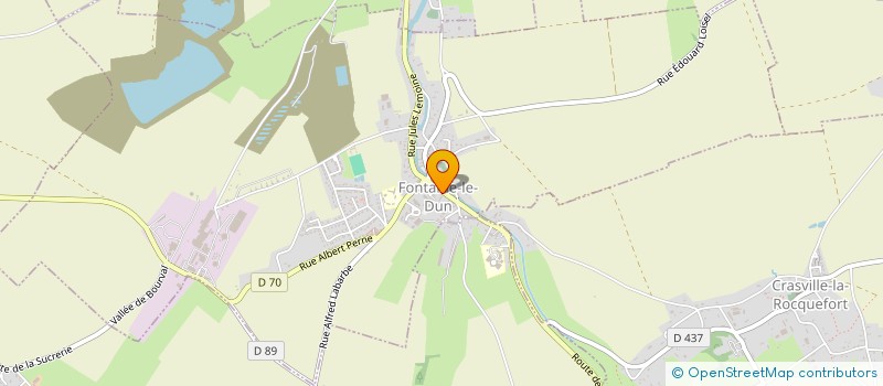 localisation de l'entreprise SYLVAIN HAUTOT  FONTAINE-LE-DUN