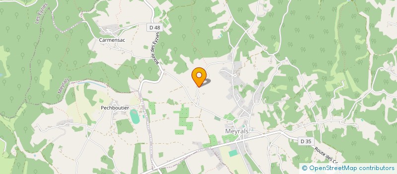 localisation de l'entreprise SYLVAIN HORSES JUMP PRESTATIONS  MEYRALS