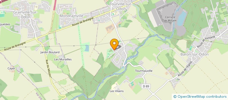localisation de l'entreprise SYLVAIN HUE à TOURVILLE-SUR-ODON