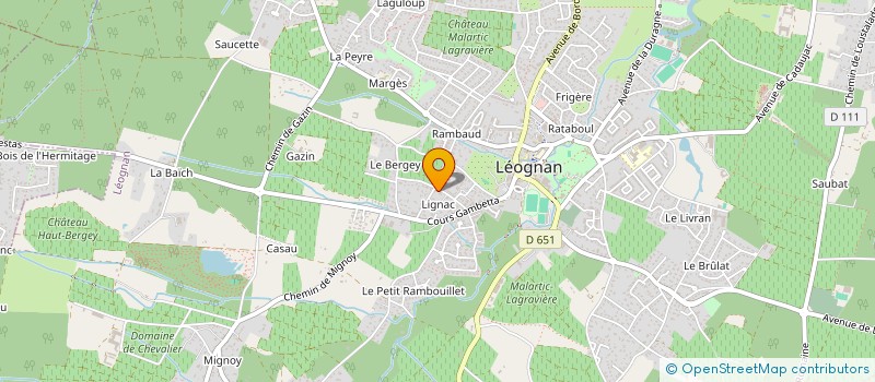 localisation de l'entreprise SYLVAIN JL PATRIMOINE  LEOGNAN