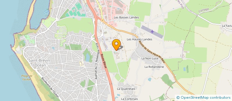 localisation de l'entreprise SYLVAIN LABARRE à SAINT-BREVIN-LES-PINS