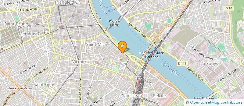 localisation de l'entreprise SYLVAIN LALLEMAND  BORDEAUX