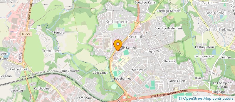 localisation de l'entreprise SYLVAIN LEGAL à VANNES