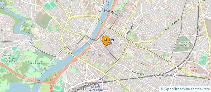 localisation de l'entreprise SYLVAIN MANNAERT COORDINATION à ANGERS