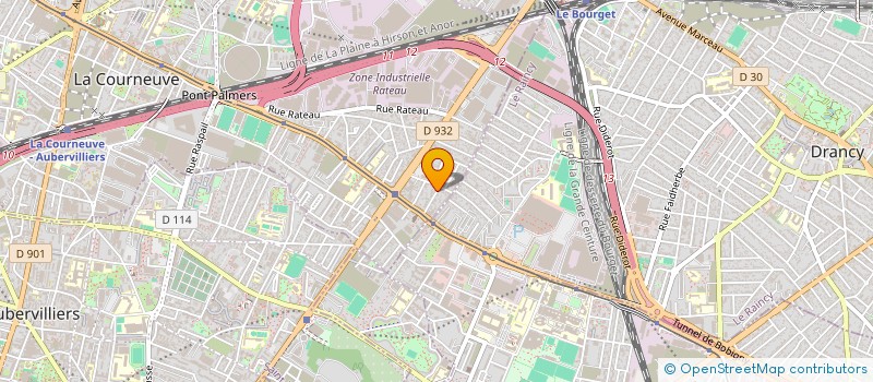 localisation de l'entreprise SYLVAIN SANJEEV 5 à LA COURNEUVE