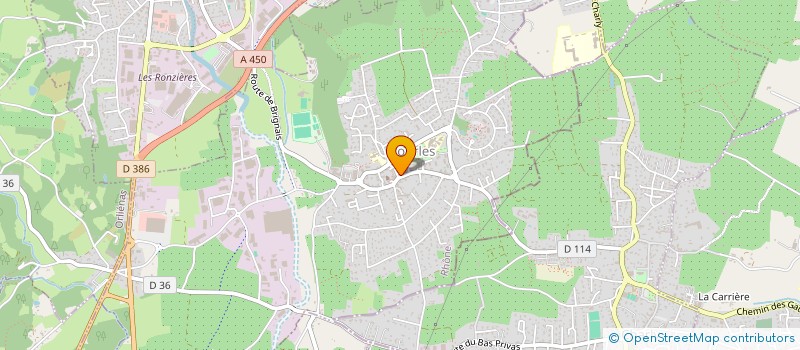 localisation de l'entreprise SYLVAIN TILLIER  VOURLES