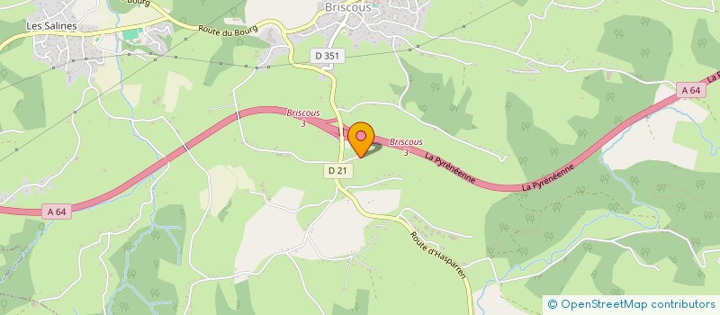 localisation de l'entreprise SYLVAIN ZUBIRIA PLOMBERIE  BRISCOUS