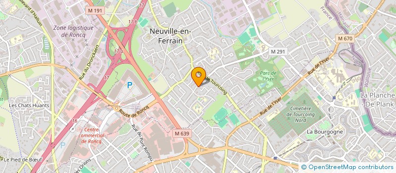 localisation de l'entreprise SYLVAL à NEUVILLE-EN-FERRAIN