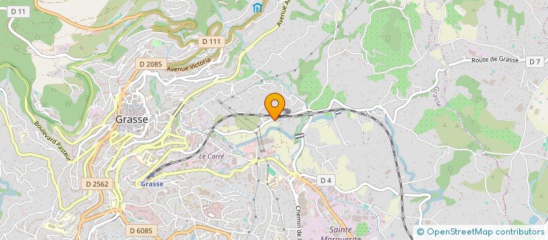 localisation de l'entreprise SYLVALE à GRASSE